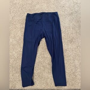 Navy blue LUXE leggings from Maurice’s. Like new, size XL short.